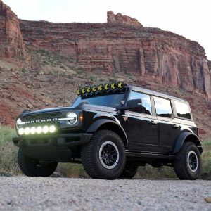 KC HiLiTES® Gravity Pro6™ 39" LED Front Bumper Light Bar Kit (21+ Ford Bronco) KC HiLiTES® Gravity Pro6™ 39" LED Front Bumper Light Bar Kit (21+ Ford Bronco)