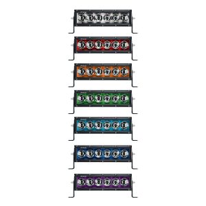 Rigid Industries® 10" Radiance+ RGBW 8-Option Backlight LED Light Bar & Wiring Harness
