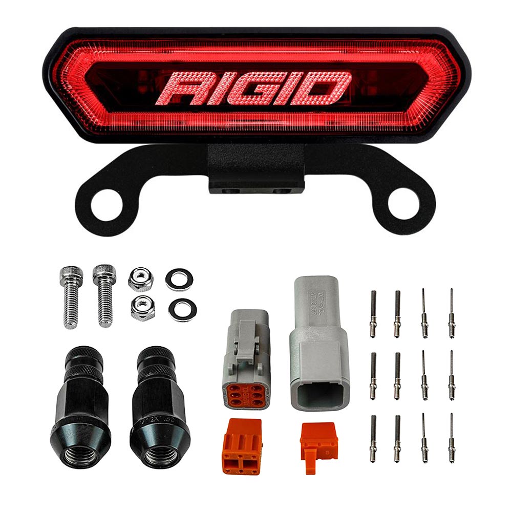 Rigid Industries® Rear Tire Chase Red LED Pod Brake Light Kit (2021+ Ford Bronco) Rigid Industries® Rear Tire Chase Red LED Pod Brake Light Kit (2021+ Ford Bronco)