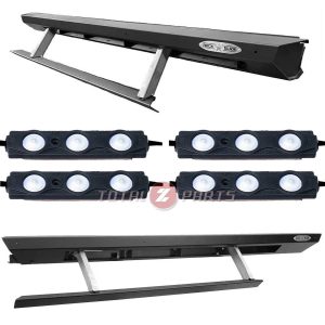 Rock Slide Engineering® Step Sliders & LED Lights (07-18 Jeep JKU Wrangler 4-Door) Rock Slide Engineering® Step Sliders & LED Lights (07-18 Jeep JKU Wrangler 4-Door)