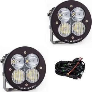 Baja Designs® XL-R Sport Round 5-inch LED Lights Pair Clear Driving/Combo Baja Designs® XL-R Sport Round 5-inch LED Lights Pair Clear Driving/Combo