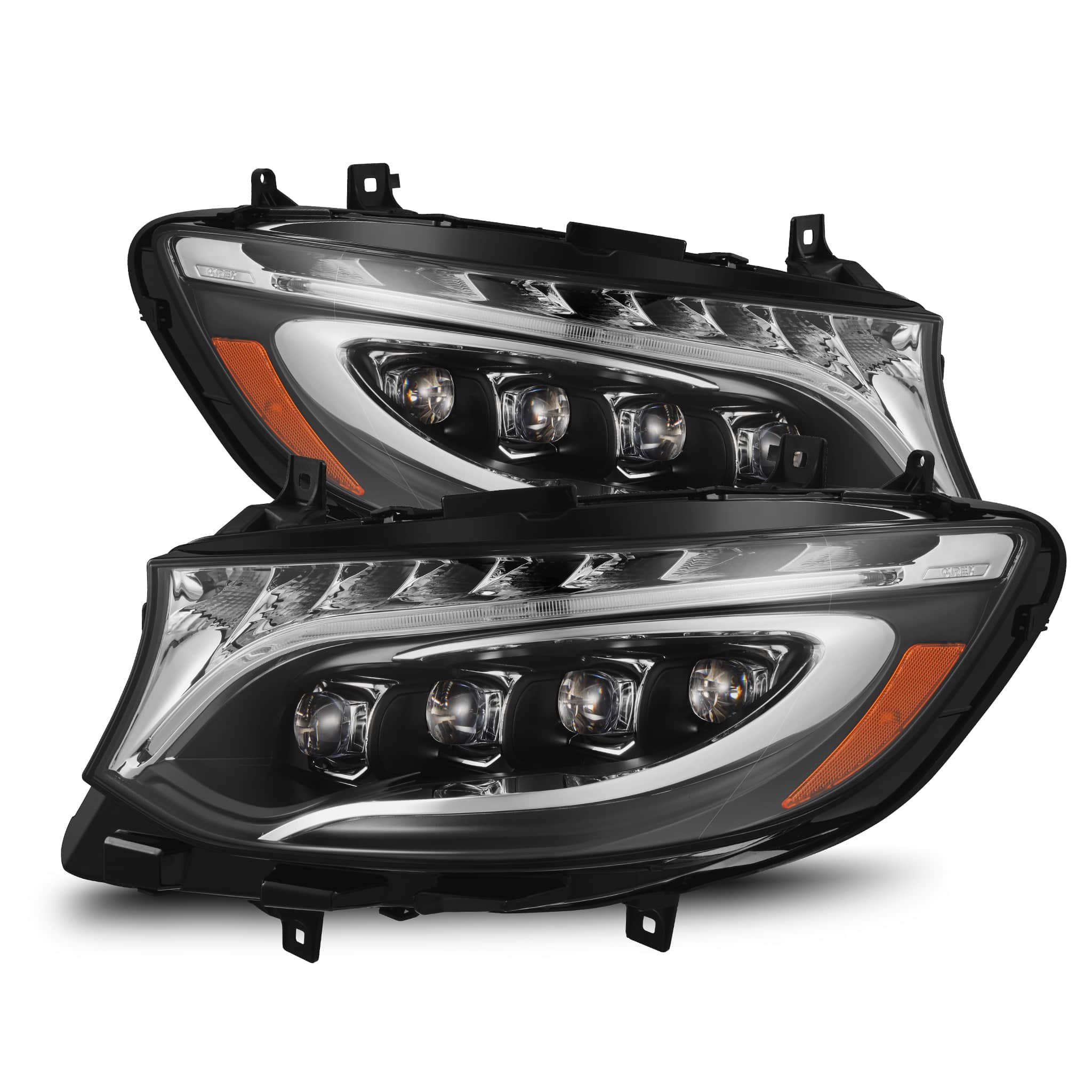 AlphaRex® NOVA-Series LED Projector Headlights Black (Mercedes-Benz Sprinter 1500/2500/3500)