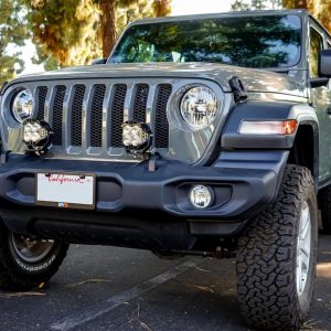 Baja Designs® LP4 Pro LED Front Bumper Light Kit (18-Up Jeep Wrangler, Gladiator) Baja Designs® LP4 Pro LED Front Bumper Light Kit (18-Up Jeep Wrangler, Gladiator)