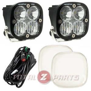 Baja Designs® Squadron Pro LED Pair Amber Driving/Combo Lights & Clear Rock Guards Baja Designs® Squadron Pro LED Pair Amber Driving/Combo Lights & Clear Rock Guards