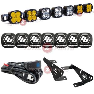 Baja Designs™ 7 XL Linkable Roof Mount Light Bar Amber/Clear (Polaris RZR Pro R)