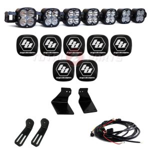 Baja Designs™ XL Linkable LED Bumper Light Kit w/Switch Harness (20-UP Ford F250/F350)