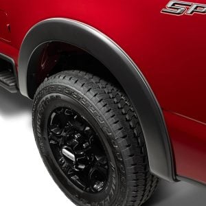 Bushwacker® Front & Rear Black Smooth Finish OE Style Fender Flares (23-24 Ford F250/F350)