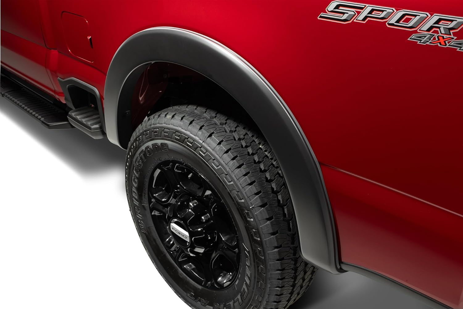 XTREME TRUX OE Style Smooth Fender Flares For GMC Yukon 2000-2006 – Full Set 6pc – Paintable Black