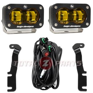 Baja Designs® S2 SAE J583 Amber LED Hood Ditch Lights Kit (16-23 Tacoma) Baja Designs® S2 SAE J583 Amber LED Hood Ditch Lights Kit (16-23 Tacoma)