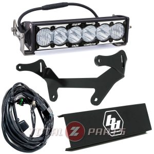 Baja Designs® OnX6+ Can-Am LED/Laser Hybrid 10" Shock Mount Light Bar Kit (17-24 Maverick X3)