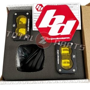 Baja Designs® S2 SAE J583 Amber LED Hood Ditch Lights Kit (16-23 Tacoma)
