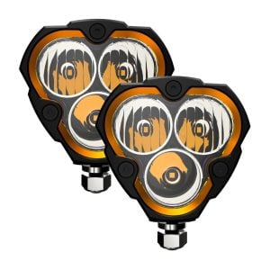 KC HiLiTES™ Flex Era® 3 LED Light Combo Pair w/ Harness & Covers KC HiLiTES™ Flex Era® 3 LED Light Combo Pair w/ Harness & Covers