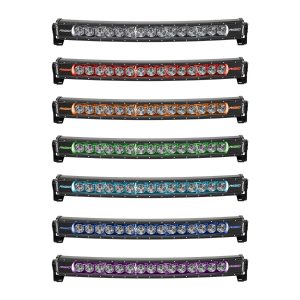 Rigid Industries® 50" Radiance+ Curved RGBW 8-Option Backlight LED Light Bar w/Harness Rigid Industries® 50" Radiance+ Curved RGBW 8-Option Backlight LED Light Bar w/Harness