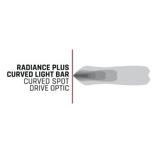 Rigid Industries® 50" Radiance+ Curved RGBW 8-Option Backlight LED Light Bar w/Harness Rigid Industries® 50" Radiance+ Curved RGBW 8-Option Backlight LED Light Bar w/Harness
