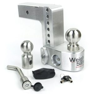 Weigh Safe® 6" Drop Hitch 2.5" Receiver WS6-2.5 w/Tongue Weight Gauge 18,500 LBS