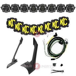 KC HiLiTES® Gravity Titan™ 50" LED Overhead Roof Light Bar Kit (Wrangler 392, Gladiator Mojave)