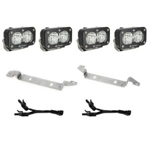Baja Designs® S2 Sport Dual Fog Pocket LED Lights Kit (2024+ Toyota Tacoma)