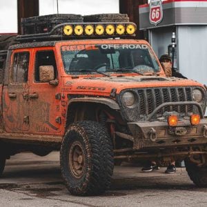 KC HiLiTES™ Gravity® Titan 45-inch LED Light Bar 7-Light w/Covers & Wiring Harness