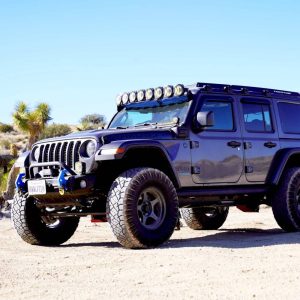 KC HiLiTES® Gravity Pro6™ 50" LED Overhead Roof Light Bar Kit (21+ Jeep Wrangler 4XE)