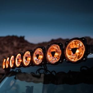 KC HiLiTES™ Gravity® Titan 50-inch LED Light Bar 8-Light w/Covers & Wiring Harness KC HiLiTES™ Gravity® Titan 50-inch LED Light Bar 8-Light w/Covers & Wiring Harness