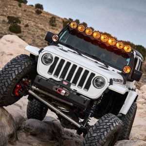 KC HiLiTES™ Gravity® Titan 50-inch LED Light Bar 8-Light w/Covers & Wiring Harness KC HiLiTES™ Gravity® Titan 50-inch LED Light Bar 8-Light w/Covers & Wiring Harness