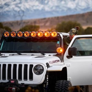 KC HiLiTES® Gravity Titan™ 6-inch LED Round Driving SAE Beam Lights Pair, Harness, Covers KC HiLiTES® Gravity Titan™ 6-inch LED Round Driving SAE Beam Lights Pair, Harness, Covers