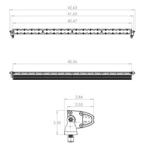 Baja Designs® S8 40-inch Amber Driving/Combo LED Light Bar & Wiring Harness Baja Designs® S8 40-inch Amber Driving/Combo LED Light Bar & Wiring Harness