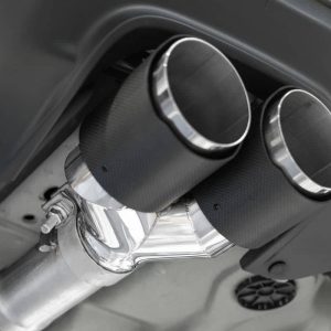 MBRP® Armor Pro Stainless Exhaust Quad Exit w/ Carbon Tips (15-16 Dodge Challenger R/T) MBRP® Armor Pro Stainless Exhaust Quad Exit w/ Carbon Tips (15-16 Dodge Challenger R/T)
