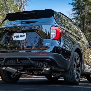 MBRP® Catback Stainless Exhaust Quad Exit w/ CarbonTips (20-24 Ford Explorer 3.0 EcoBoost) MBRP® Catback Stainless Exhaust Quad Exit w/ CarbonTips (20-24 Ford Explorer 3.0 EcoBoost)