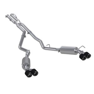 MBRP® Catback Stainless Exhaust Quad Exit w/ CarbonTips (20-24 Ford Explorer 3.0 EcoBoost)