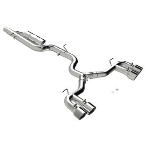 MBRP® Armor Pro Stainless Cat-Back Race Exhaust Quad Exit (22-24 VW Golf R)
