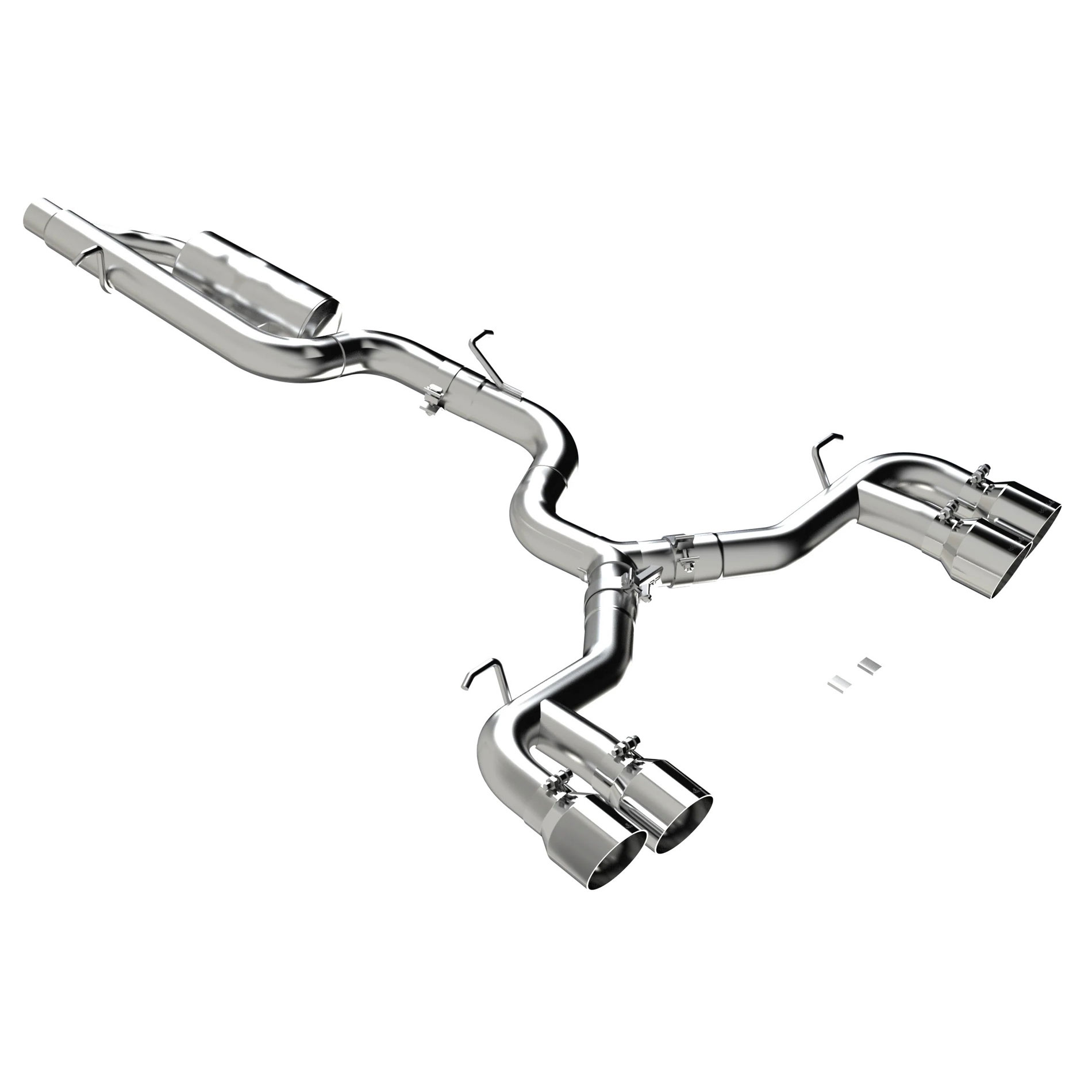 MBRP® Armor Pro Stainless Cat-Back Race Exhaust Quad Exit (22-24 VW Golf R) MBRP® Armor Pro Stainless Cat-Back Race Exhaust Quad Exit (22-24 VW Golf R)