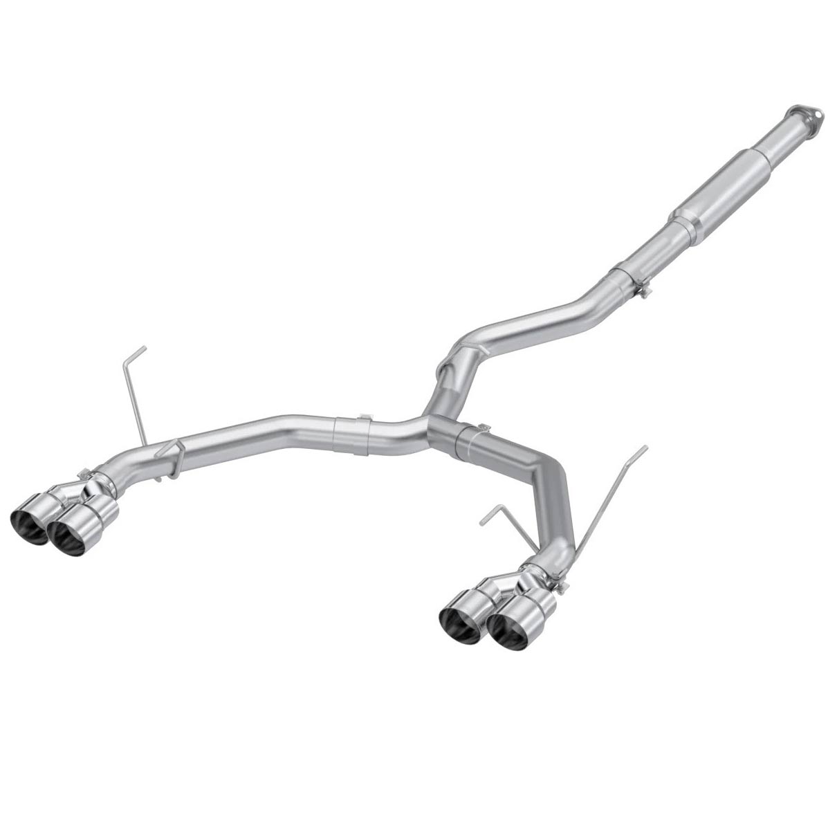 MBRP® Armor Pro T304 Stainless 3″ Race Cat-Back Exhaust Polished Tips (22-24 Subaru WRX 2.4L)