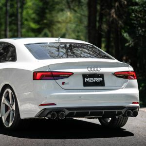 MBRP® Armor Pro T304 Stainless Exhaust Quad Exit w/Carbon Tips (18-24 Audi S4/S5) MBRP® Armor Pro T304 Stainless Exhaust Quad Exit w/Carbon Tips (18-24 Audi S4/S5)