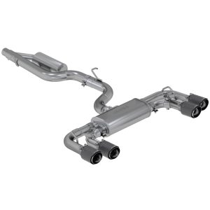 MBRP® Armor Pro Stainless Exhaust Quad Exit w/ Carbon Tips (15-19 VW Golf R)