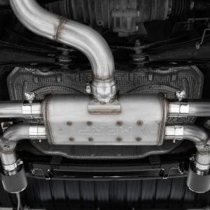 MBRP® Armor Pro Stainless Exhaust Quad Exit w/ Carbon Tips (15-19 VW Golf R) MBRP® Armor Pro Stainless Exhaust Quad Exit w/ Carbon Tips (15-19 VW Golf R)