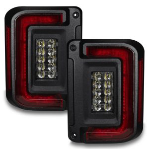 ORACLE Lighting® Flush Mount LED Tail Lights Red (07-17 Jeep Wrangler JK)