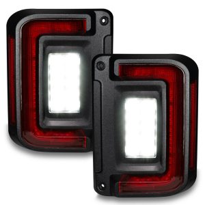 ORACLE Lighting® Flush Mount LED Tail Lights Red (07-17 Jeep Wrangler JK)