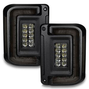 ORACLE Lighting® Flush Mount Tinted LED Tail Lights (07-17 Jeep Wrangler JK)