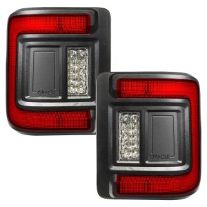 ORACLE Lighting® Flush Mount LED Tail Lights Red (18-24 Jeep Wrangler JL)