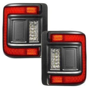 ORACLE Lighting® Flush Mount LED Tail Lights Red (18-24 Jeep Wrangler JL)