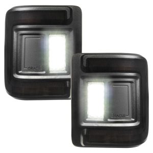 ORACLE Lighting® Flush Mount LED Tail Lights Tinted (18-24 Jeep Wrangler JL) ORACLE Lighting® Flush Mount LED Tail Lights Tinted (18-24 Jeep Wrangler JL)