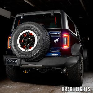 ORACLE Lighting® Flush Mount Red LED Tail Lights (21-24 Ford Bronco) ORACLE Lighting® Flush Mount Red LED Tail Lights (21-24 Ford Bronco)
