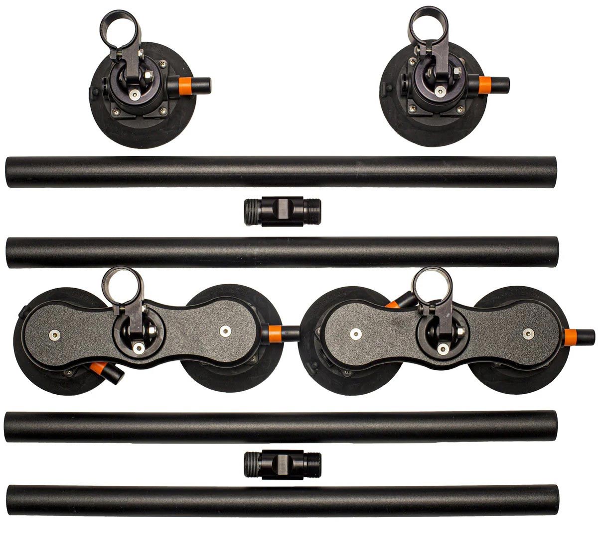SeaSucker® 48-inch Monkey Bars Cross-Bar Roof Rack System (Black)