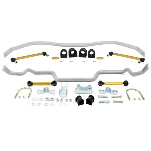 Whiteline® Front & Rear Sway Bar Kit (05-14 Ford Mustang, Incl. GT)