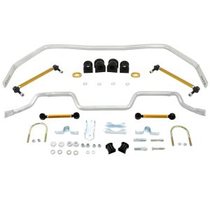 Whiteline® Front & Rear Sway Bar Kit (05-14 Ford Mustang, Incl. GT)
