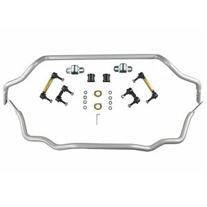 Whiteline® Front & Rear Sway Bar Kit (09-16 Mitsubishi Lancer Evolution X) Whiteline® Front & Rear Sway Bar Kit (09-16 Mitsubishi Lancer Evolution X)