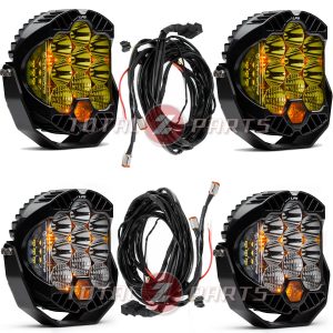Baja Designs® 4 x LP9 Pro™ LED Lights & Toggle Switch Wiring (2 Amber Spot, 2 Clear Combo) Baja Designs® 4 x LP9 Pro™ LED Lights & Toggle Switch Wiring (2 Amber Spot, 2 Clear Combo)