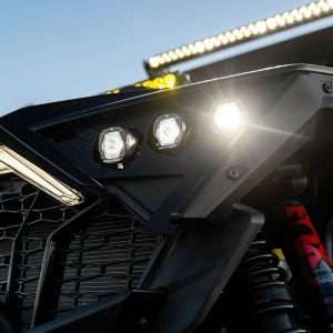 Baja Designs® S1 Triple LED/Laser Headlight Kit (Polaris RZR Pro XP & RZR Pro R/Turbo R)