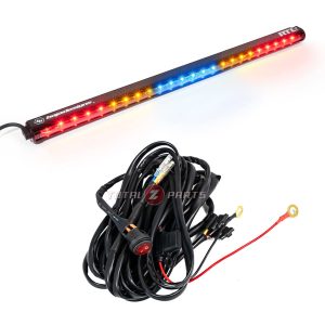 Baja Designs® RTL-B 30-inch Blue LED Rear Tail Light Bar + UTV Wiring Harness